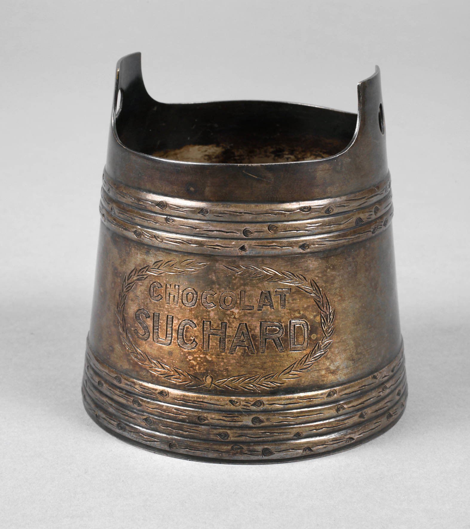 Kleines Werbefass Suchard