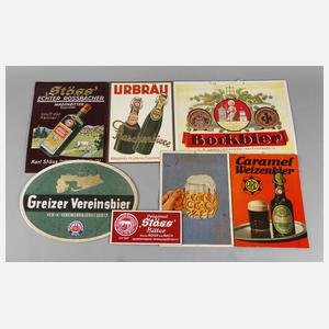 Konvolut Bierwerbung
