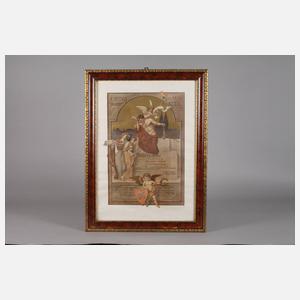 Meisterbrief Schumacherhandwerk, Regensburg