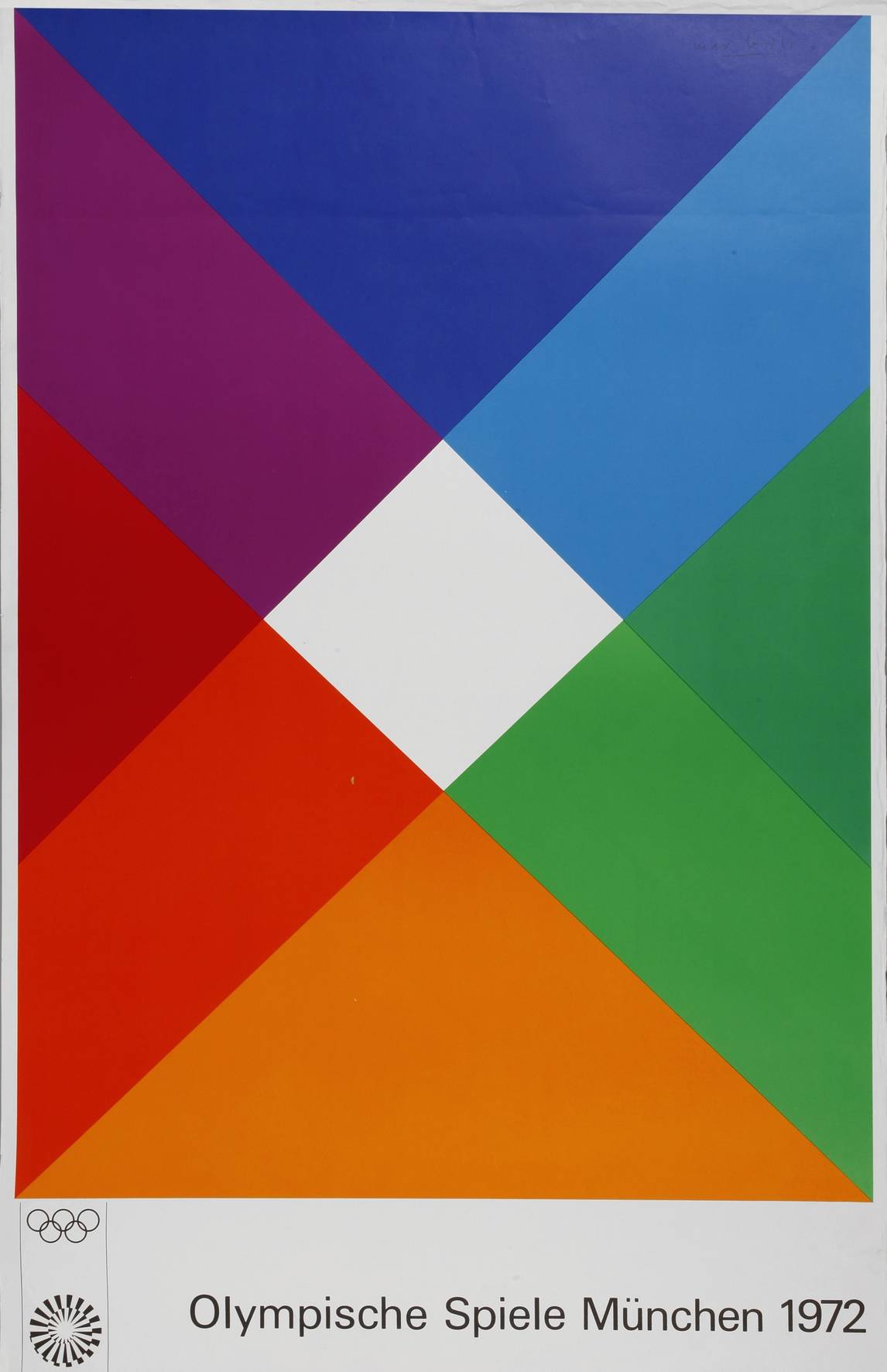 Plakat, „Olympische Spiele München 1972“