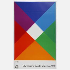 Plakat, „Olympische Spiele München 1972“