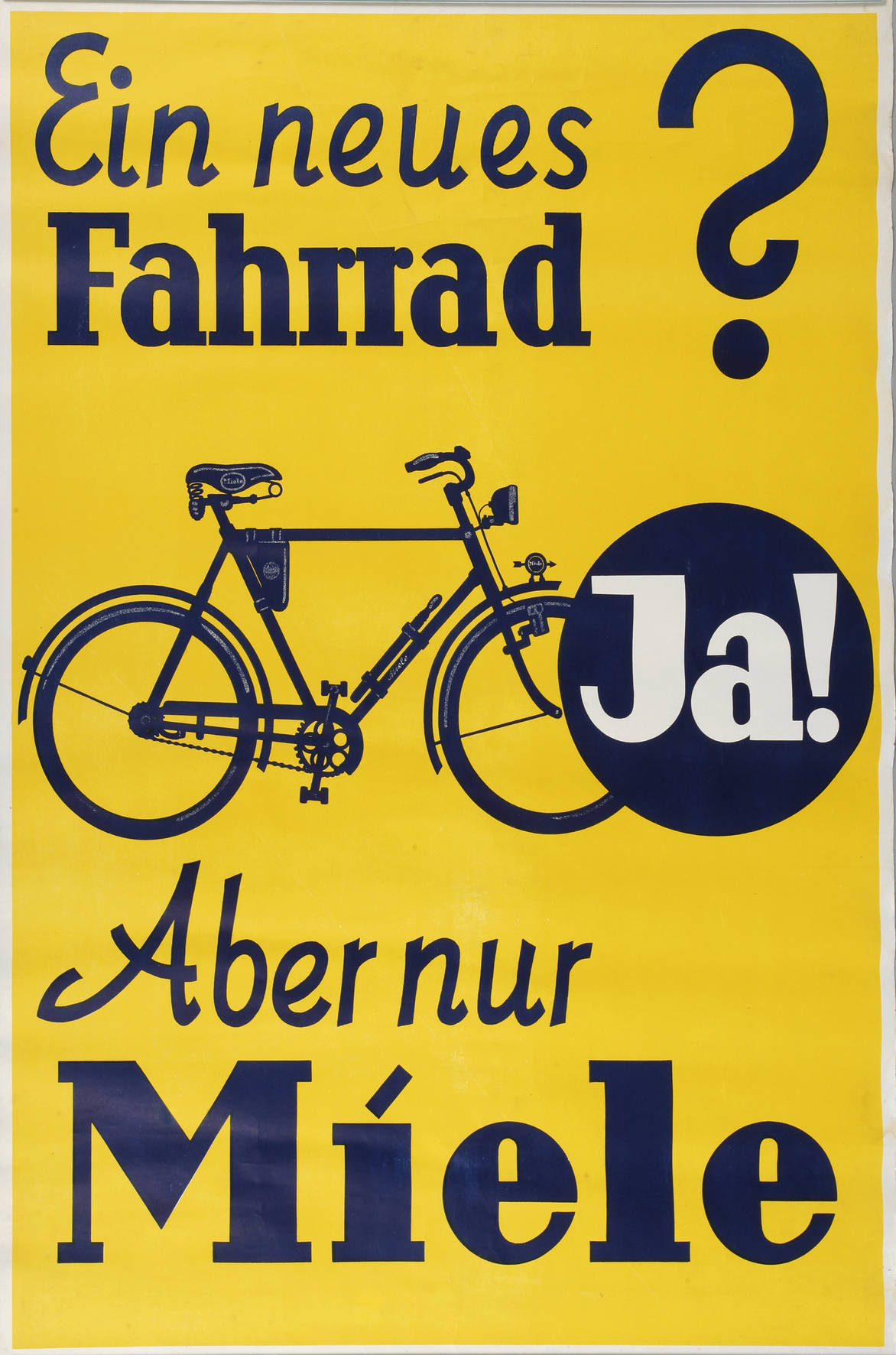 Werbeplakat Miele