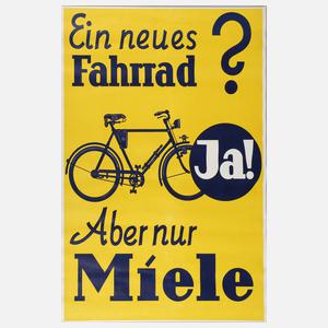 Werbeplakat Miele