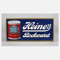 Werbeschild Heine &Co.111