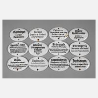 Konvolut Apothekerschilder111