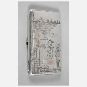 Russisches Zigarettenetui