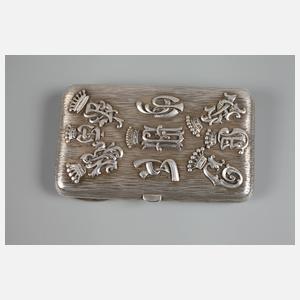 Russland feines Zigarettenetui