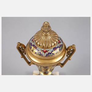 Emaillierter Deckel Pokal