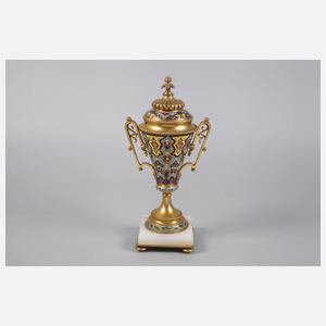 Emaillierter Deckel Pokal