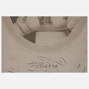 Johann Georg Mansfeld, Maria Großfürstin von Russland