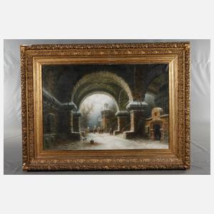 Albert Bredow, Romantisch Klosteransicht