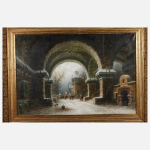 Albert Bredow, Romantisch Klosteransicht