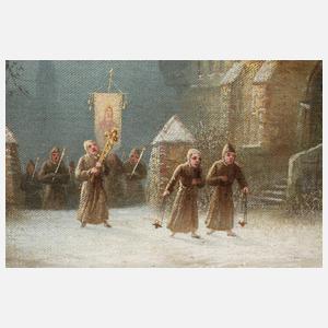 Albert Bredow, Romantisch Klosteransicht