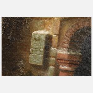 Albert Bredow, Romantisch Klosteransicht