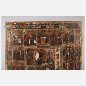 Große Festtagsikone