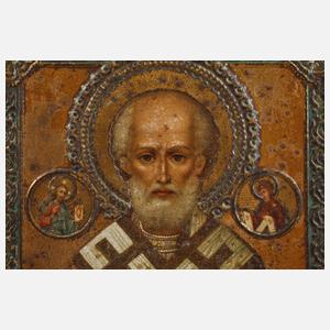 Ikone Heiliger Nikolaus