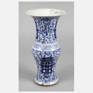 Balustervase China