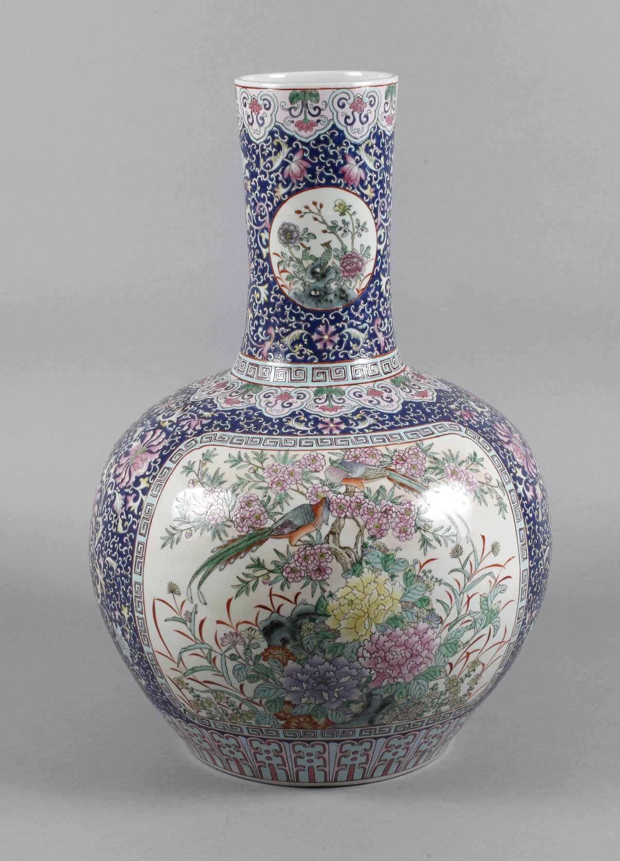 Bodenvase Famille rose