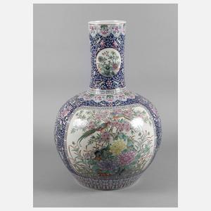 Bodenvase Famille rose