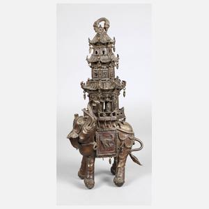 Figürliches Räuchergefäß,