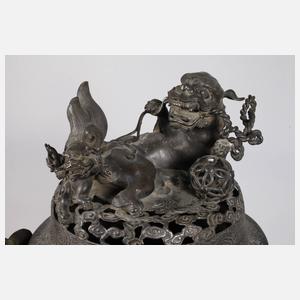 Räuchergefäß Bronze