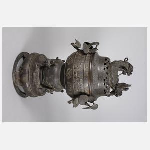 Räuchergefäß Bronze