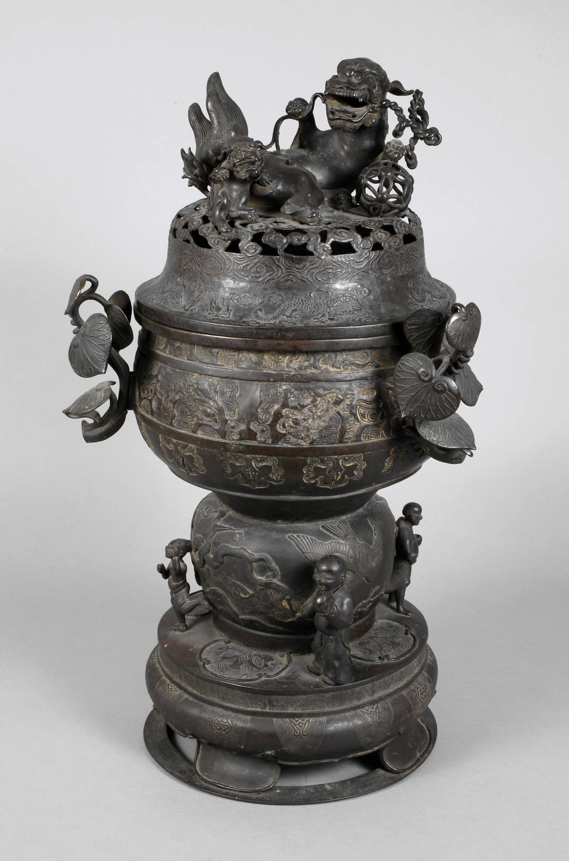 Räuchergefäß Bronze