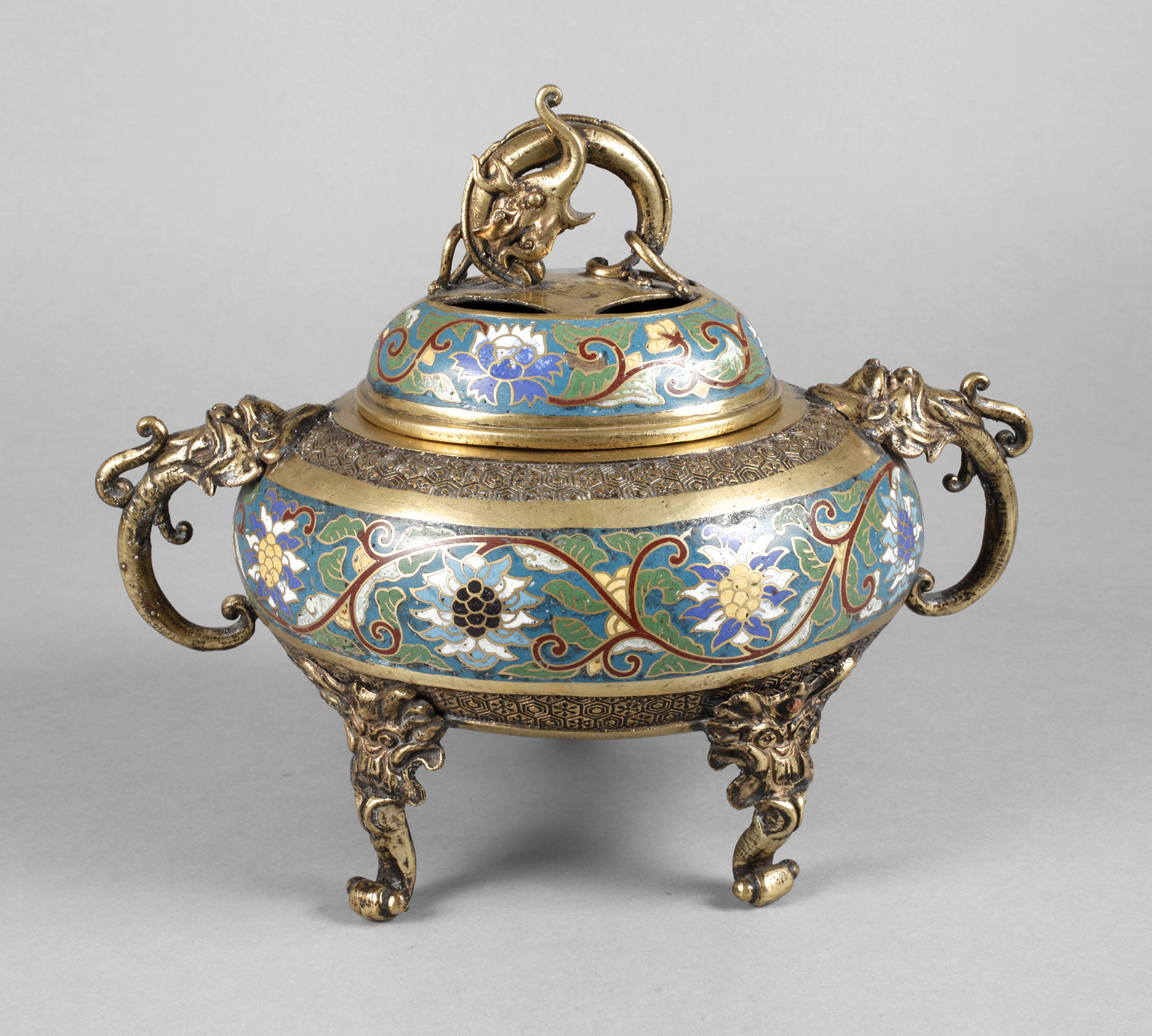 Räuchergefäß Cloisonné