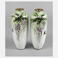 Zwei Vasen Cloisonné111