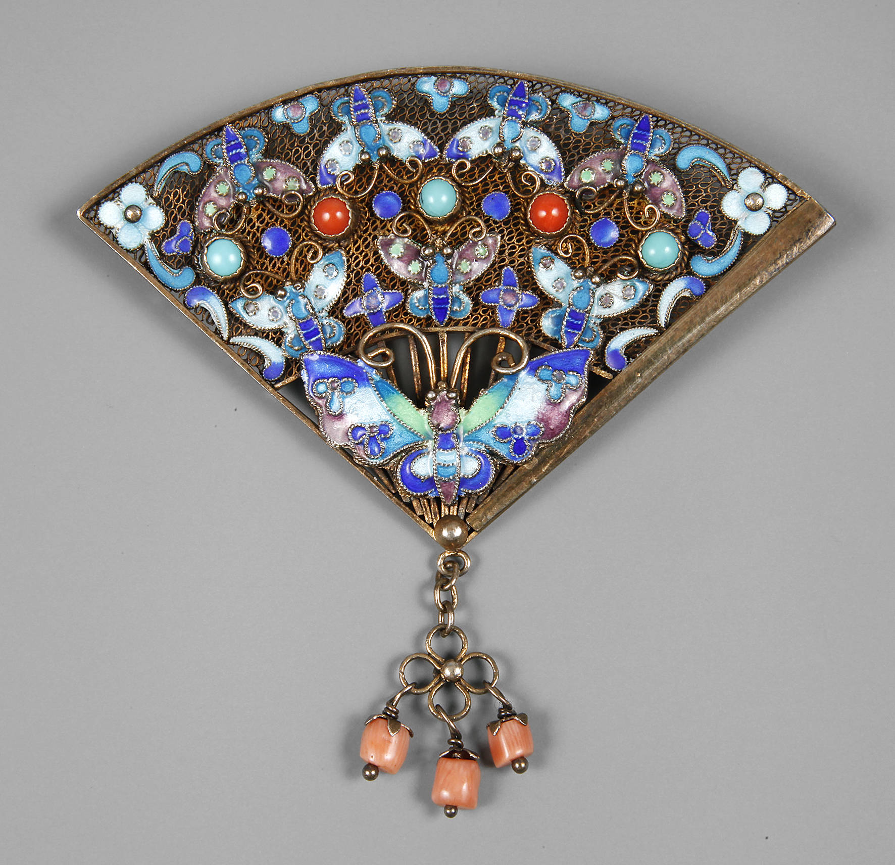 China Fächerbrosche