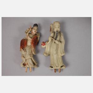 Große Specksteinschnitzerei