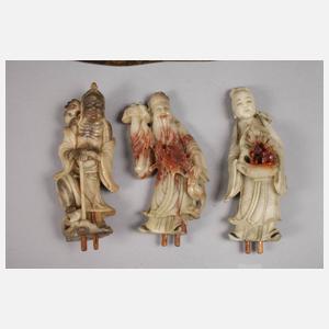 Große Specksteinschnitzerei