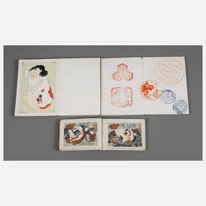 Zwei Shunga-Bücher