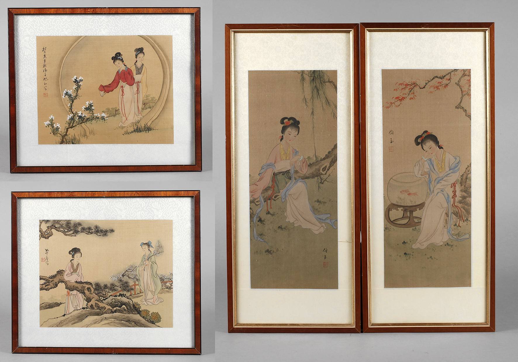 Vier Frauendarstellungen