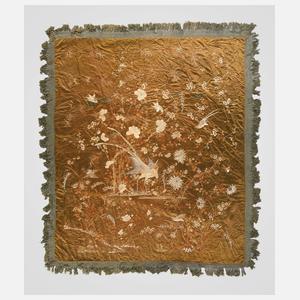 Große Seidenstickerei