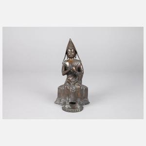 Bronzeplastik Je Tsongkhapa
