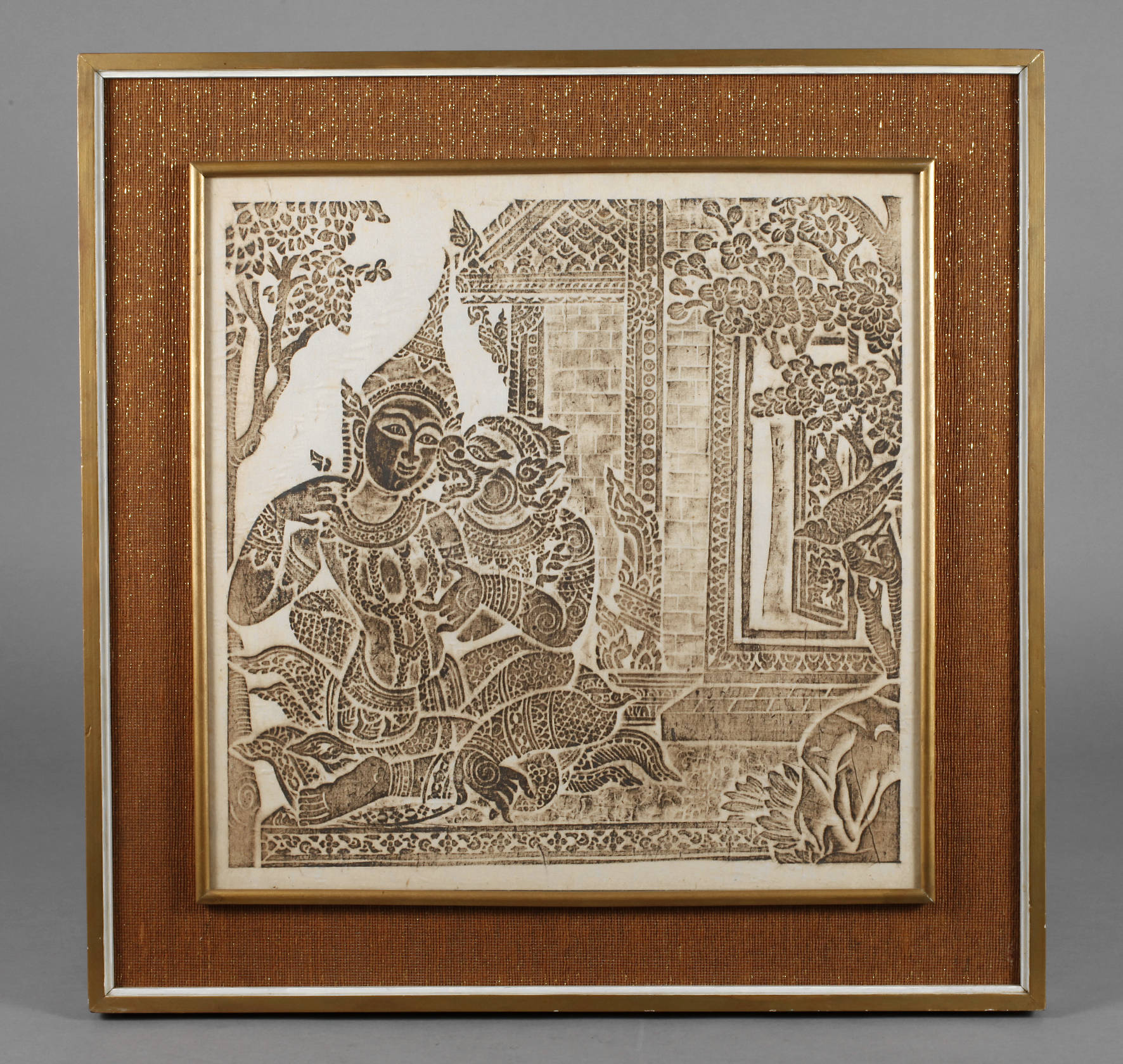 Steinabreibung Philippinen