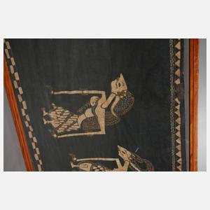 Wandbehang mit Wayang Kulit Motiv