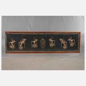 Wandbehang mit Wayang Kulit Motiv