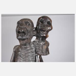 Große Skulptur der Makonde