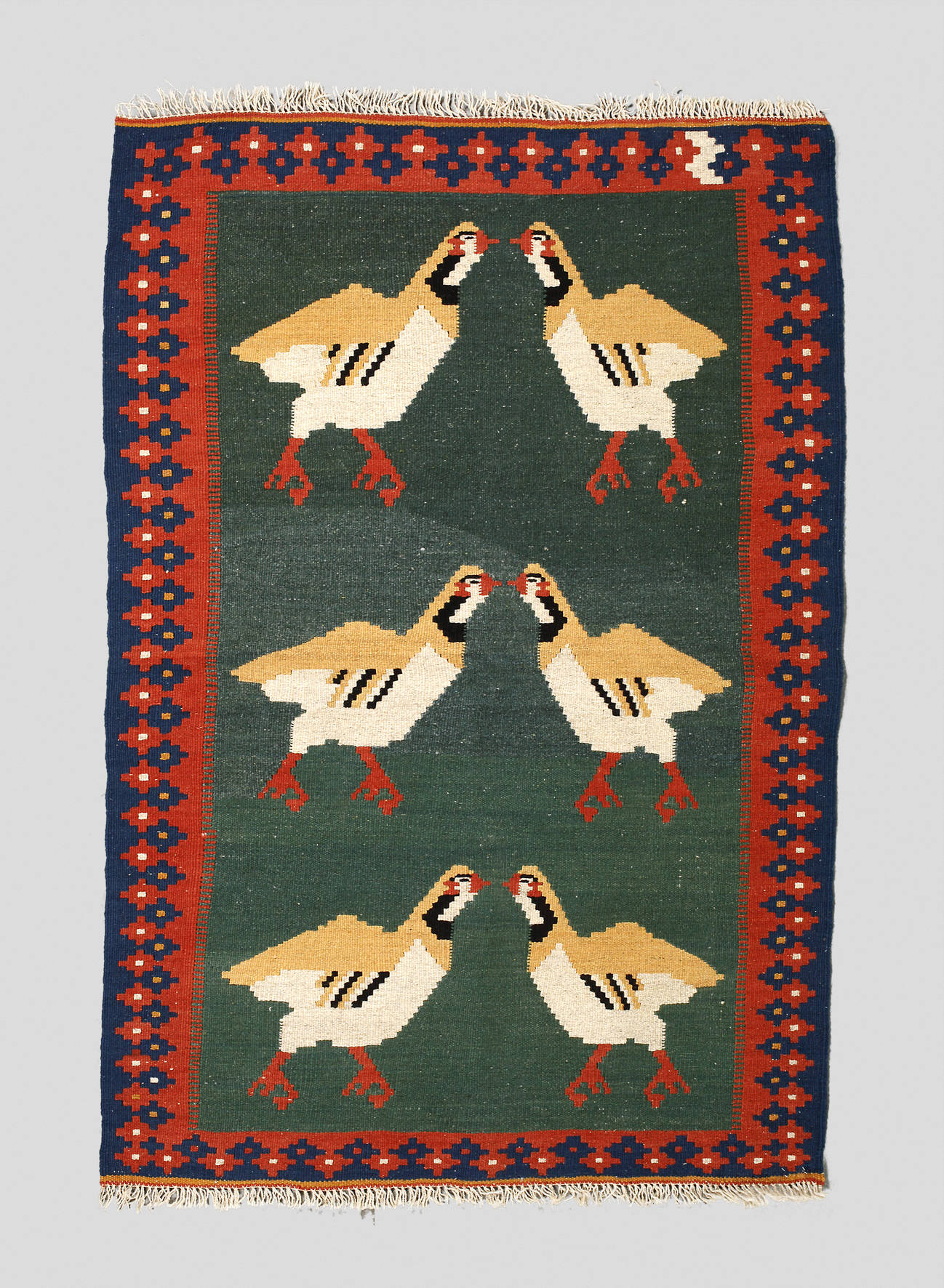 Kelim mit Tiermotiv