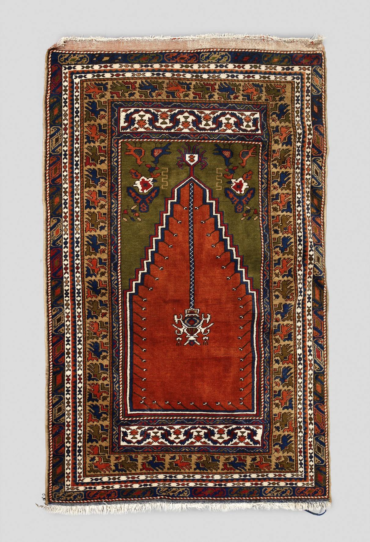 Teppich mit Gebetsmotiv