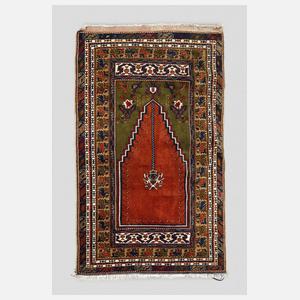 Teppich mit Gebetsmotiv