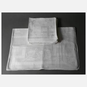 Tafelgarnitur Floraldekor