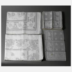 Tafelgarnitur Rosendekor