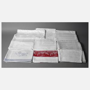 Konvolut Tischtücher