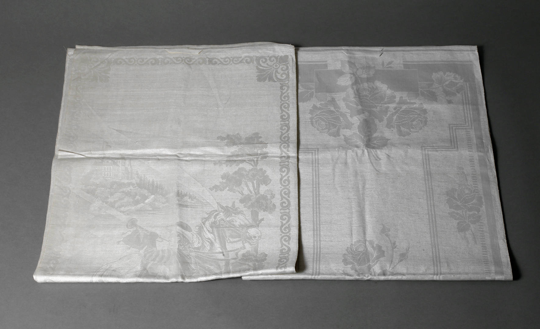 drei Gebild-Handtücher Trompeter von Säckingen