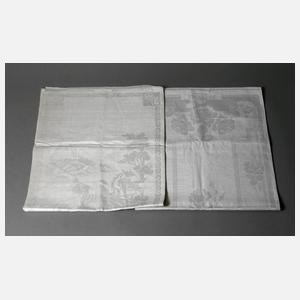 drei Gebild-Handtücher Trompeter von Säckingen