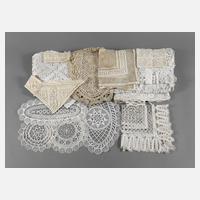 Großes Konvolut Klöppelspitze111