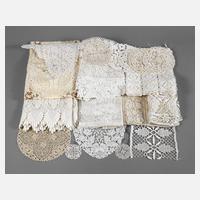 Großes Konvolut Plauener Spitze111